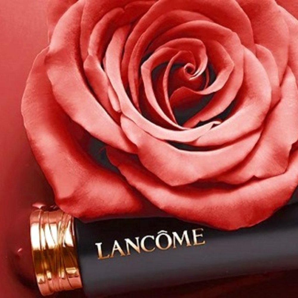 NEW Lancome Paris: L'Absolu Rouge Hydrating Cream Lipstick Crushed Rose 387 - Picture 4 of 5